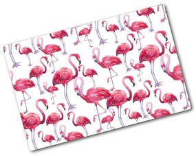 Üveg vágódeszka Flamingók pl-ko-80x52-f-116196746