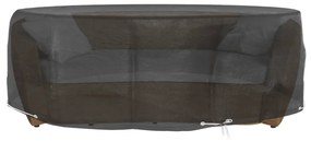 2 db kerek sziget-társalgóhuzat 8 fűzőlyukkal Ø188 x 50 cm