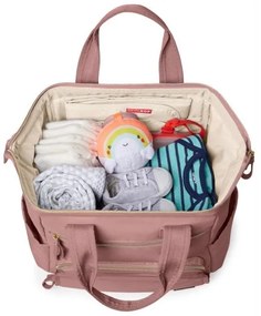 Skip Hop MAINFRAME pelenkázó hátizsák babakocsihoz, Dusty rose