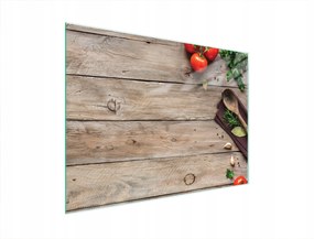 Üveg Vágódeszka 40x30 Fa Edzett Üveg