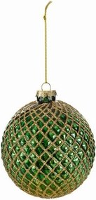 Clayre &amp; Eef karácsonyfadísz gömb díszítéssel, Clayre &amp; Eef