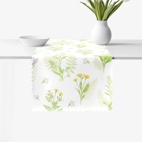 Goldea teflonbevonatú asztali futó - erdei virágok 35x140 cm