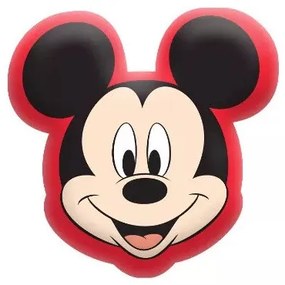 Disney Mickey formapárna, díszpárna 35x33 cm Velúr