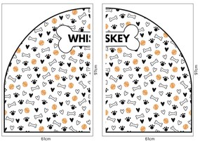 PIPPER. Védő textil falmatrica – Ív – Labdácskák Méret: 83x60cm, Indíték: név nélkül