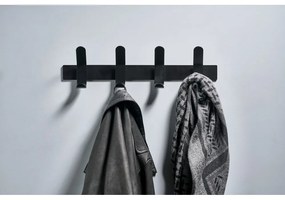 A-Rack fekete acél fali fogas - Zone
