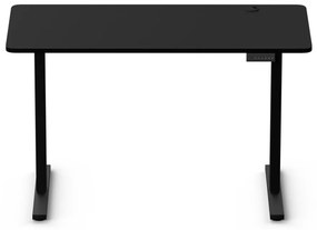 Elektromosan állítható magasságú íróasztal ülő-/állómunkához 120x60 cm fekete Levano Control+