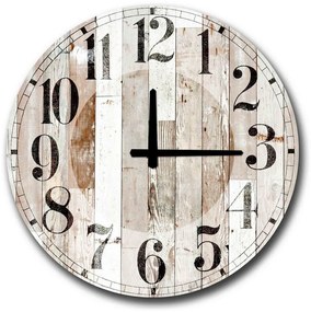 Falióra 50 cm 1xAA barna