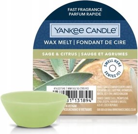 Sage &amp; Citrus Yankee Candle Signature illatosított viasz
