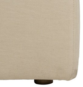 Bézs len kanapé 212 cm – Ixia