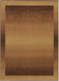 Modern barna-bézs nappali szőnyeg puha rövid hajjal 180x260