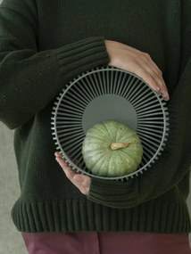 Tál, M-es méret, LITO kollekció | Ma 9,5 cm, Ø 25 cm - Agavé zöld - Blomus
