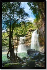 Poszterek keretben 40x60 Kaszkád vízesés