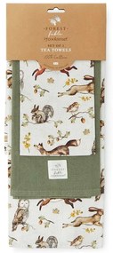 Pamut konyharuha szett 3 db-os 45x65 cm Forest Fable – Cooksmart ®