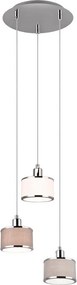 TRIO 311630306 KAPRUN Többágú Függesztett Lámpa Ezüst E14 IP20