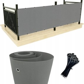 Erkélyvédő erkélyre teraszra Ecoband 1x6m vastag+ ajándék karszalag