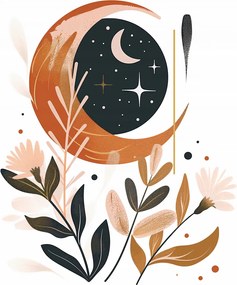 Poszter 84,1x59,4cm Erő és Hold