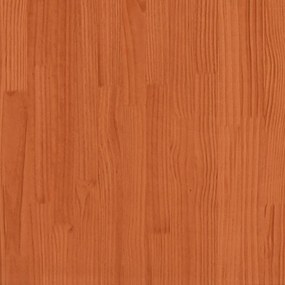 kanapéágy ágy matrac viaszbarna 100x200 cm tömör fa fenyőfa