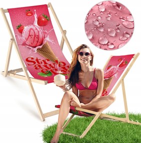 Napozóágy Fa Rózsaszín Epres Kerti Strand Bükk