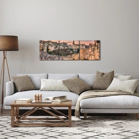 Kép - Gravina, Puglia, Olaszország (órával) (90x30 cm)