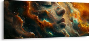 Kép - Arc az űrben (120x50 cm)