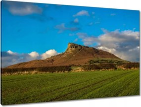 Vászonkép 90x60 Kilátás a rétről Hegy