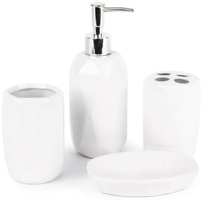 Dolomite fürdőszoba készlet, fehér