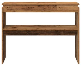 szürke sonoma szerelt fa tálalóasztal 80x30x102 cm