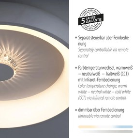 Paul Neuhaus glamour modern mennyezeti lámpa vertigo fehér szürke pln14384-16