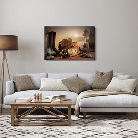 Kép - Halászati csendélet (90x60 cm)