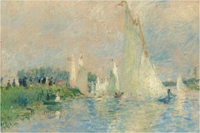 Kép - Auguste Renoir, Regatta at Argenteuil, reprodukciók (90x60 cm)