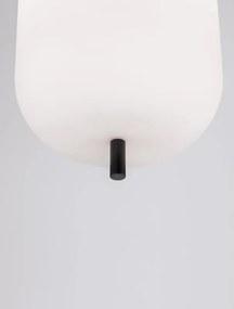 NOVA LUCE 9624072 LATO Egyágú Függesztett Lámpa Üveg E27 IP20
