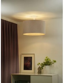 Duolla - Felületre szerelhető csillár ROLLER ECO RECYCLING 1xE27/15W/230V átm. 45 cm krémes