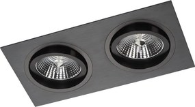 Lumifall ALCAZAR BB LMF.AZ142BB Beépíthető spotlámpa 2x75W/G53 IP20