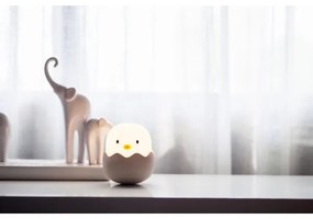 MegaLight - LED RGB állítható fényű, újratölthető gyerek érintőlámpa EGGY EGG LE