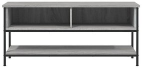 szürke sonoma színű szerelt fa TV-szekrény 100 x 35 x 45 cm