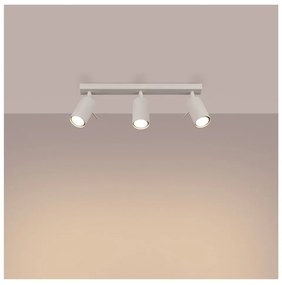 Krémszínű spotlámpa 6x45 cm Etna – Sollux