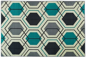 Színes szőnyeg 140 x 200 cm GIRESUN Beliani