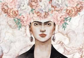 Fotótapéta Levelek virágok Frida Kahlo 254 x 184
