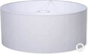 Lámpaernyő Világosszürke 40/20 cm univerzális Henger lámpabúra