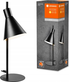 Asztali Led Dekoratív Lámpa 5W 260lm 3000K Meleg Fekete Dekor