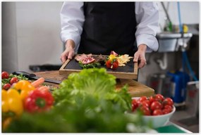 Poszterek 120x80 Tányér befőttesüveggel