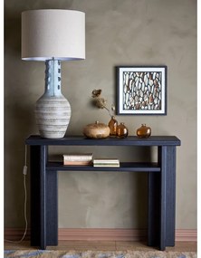 Fekete konzolasztal 32x110 cm Cupa – Bloomingville