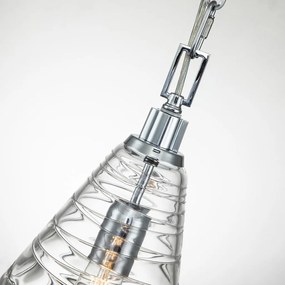 Quintiesse ELMORE QN-ELMORE-P-PC Függőlámpa 1x60W/E27