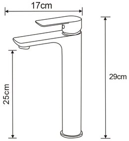 Mexen Alfa, fürdőszett 1 pontos kézizuhannyal R40, króm, 745713R40-00