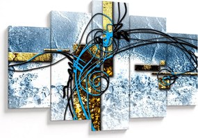 Absztrakt kép (150x105 cm)