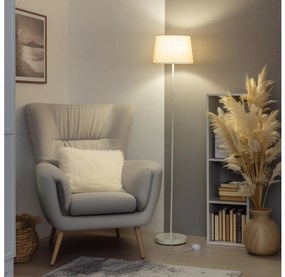 Brilagi - LED állólámpa CERIA 1xE27/40W/230V Ø 30 cm bézs/fehér