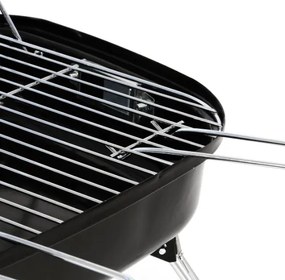 Faszenes hordozható grillsütő Garth BBQ Pink