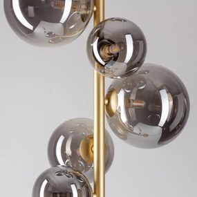 BRILAGI - LED Állólámpa MILLA 7xG9/3W/230V arany/füstös