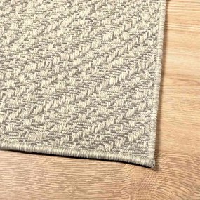 ZIZUR krém juta hatású beltéri és kültéri szőnyeg 100x200 cm