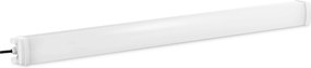 LED-es vízálló hermetikus tároló lámpa IP65 4400 lm 120 cm 40 W